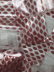 Original Apple Bags resealable bags with lip closure, measuring 1.5 x 1.75 inches, ideal for storing small items.