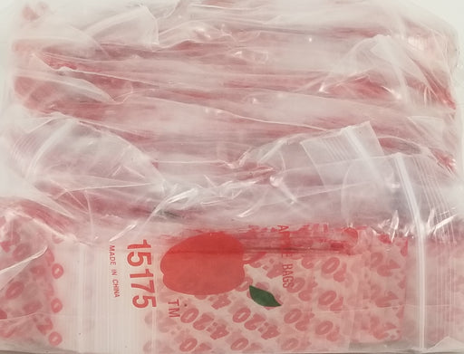 15175 Original Mini Ziplock 2.5mil Plastic Bags 1.5" x 1.75" Reclosable Baggies (Four Twenty 4:20) - The Baggie Store