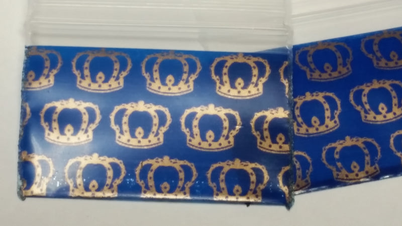 1510 Original Mini Ziplock 2.5mil Plastic Bags 1.5" x 1" Reclosable Baggies (King Crown) - The Baggie Store