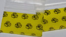 1510 Original Mini Ziplock 2.5mil Plastic Bags 1.5" x 1" Reclosable Baggies (Happy Face) - The Baggie Store