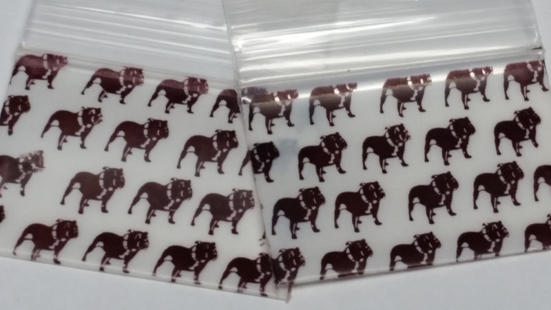 1510 Original Mini Ziplock 2.5mil Plastic Bags 1.5" x 1" Reclosable Baggies (Top Dog) - The Baggie Store