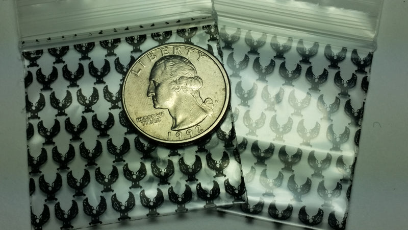 175175 Original Mini Ziplock 2.5mil Plastic Bags 1.75" x 1.75" Reclosable Baggies (Eagle) - The Baggie Store