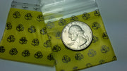 175175 Original Mini Ziplock 2.5mil Plastic Bags 1.75" x 1.75" Reclosable Baggies (Happy Face) - The Baggie Store