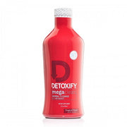Detoxify Mega Clean NT detox drink bottle with label, designed for cleansing and detoxification.