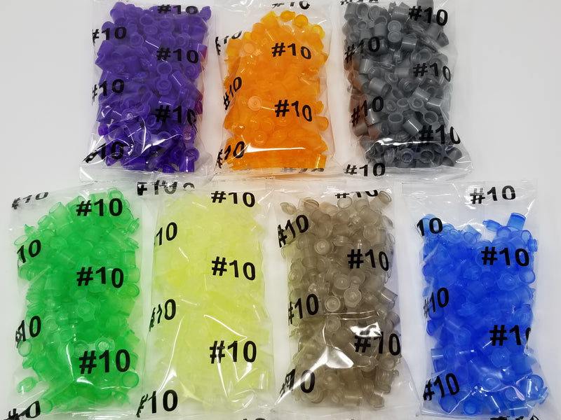 #10 Mini Pop Top Trash Can (.1cm x 1cm, .5 Gram), 100pcs - The Baggie Store