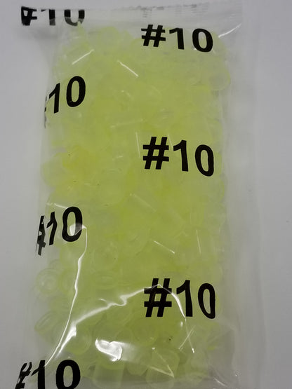 Set of 100 mini King Sting Pop Top trash cans, small 1cm plastic bottles with pop top lids, lightweight and compact.