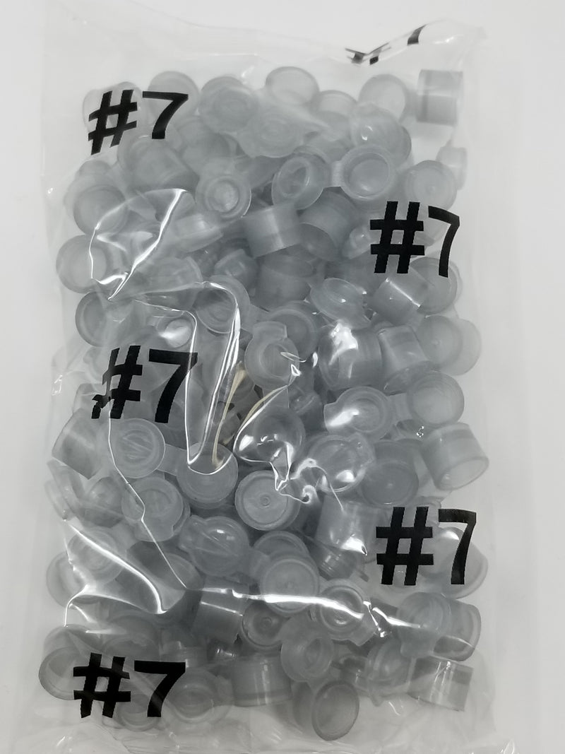 #7 Mini Pop Top Trash Can (.7cm x 1cm, .3 Gram), 100pcs - The Baggie Store