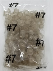 #7 Mini Pop Top Trash Can (.7cm x 1cm, .3 Gram), 100pcs - The Baggie Store