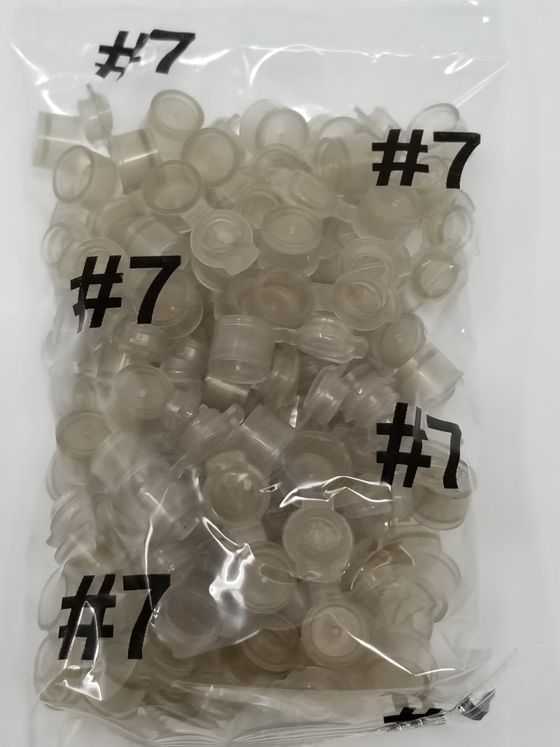 #7 Mini Pop Top Trash Can (.7cm x 1cm, .3 Gram), 100pcs - The Baggie Store