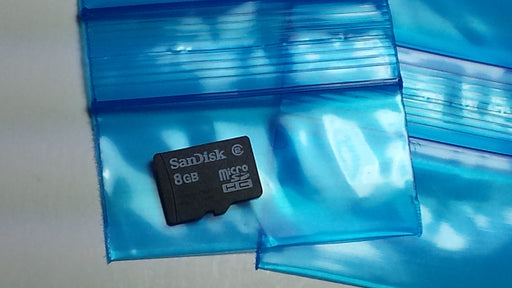 2010-S Original Mini Ziplock 2.5mil Plastic Bags 2" x 1" Reclosable Baggies (Blue) - The Baggie Store