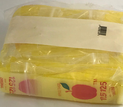 125125 Original Apple Bags 1.25 x 1.25- CLEAR — TBS Supply Co