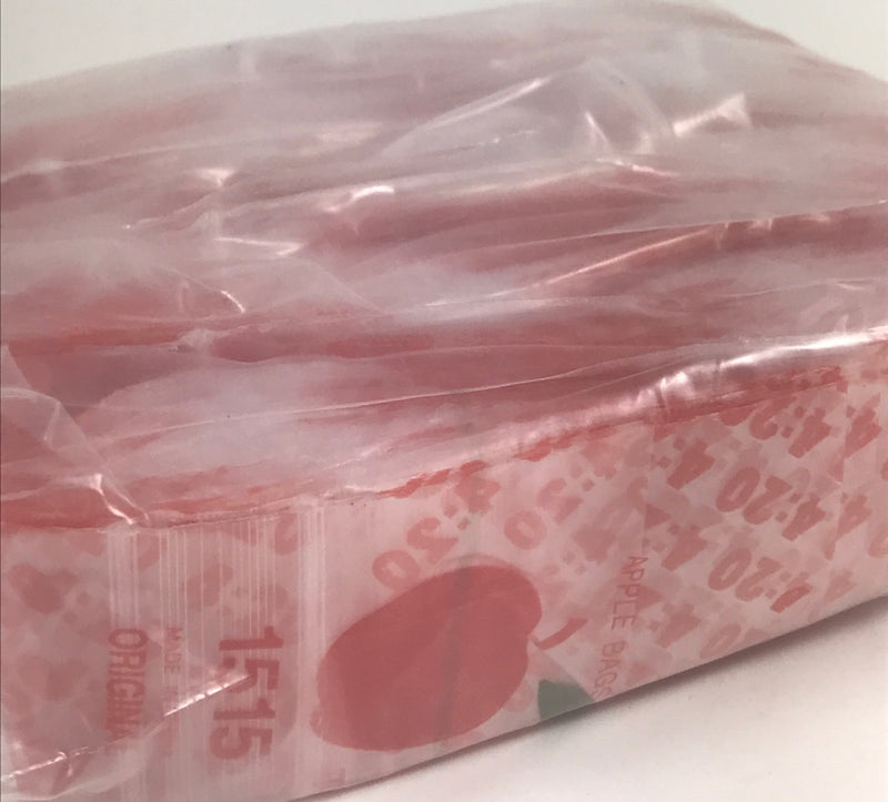 1515 Original Mini Ziplock 2.5mil Plastic Bags 1.5" x 1" Reclosable Baggies (4:20) - The Baggie Store