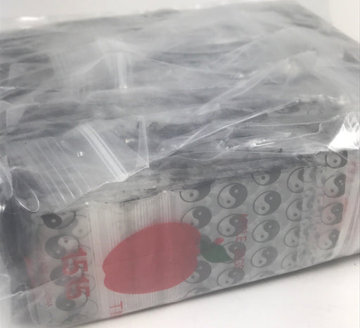 1515 Original Mini Ziplock 2.5mil Plastic Bags 1.5" x 1" Reclosable Baggies (Yin Yang / Taiji) - The Baggie Store