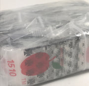 1510 Original Mini Ziplock 2.5mil Plastic Bags 1.5" x 1" Reclosable Baggies (Chopper/Iron Cross) - The Baggie Store