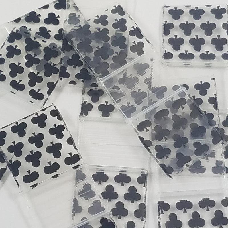 5858 Original Mini Ziplock 2.5mil Plastic Bags 5/8" x 5/8" Reclosable Baggies (Clubs) - The Baggie Store