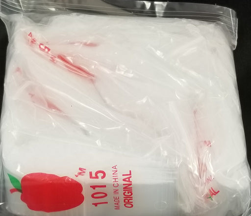 1015 Original Mini Ziplock 2.5mil Plastic Bags 1" x 1.5" Reclosable Baggies (Clear) - The Baggie Store