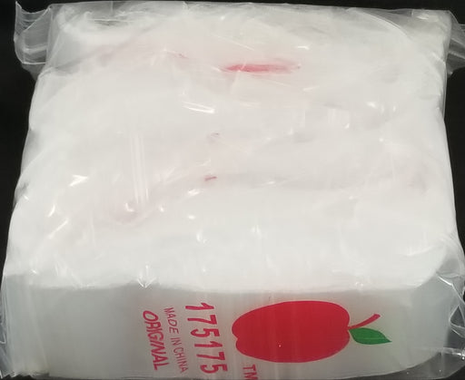 175175 Original Mini Ziplock 2.5mil Plastic Bags 1.75" x 1.75" Reclosable Baggies (Clear) - The Baggie Store