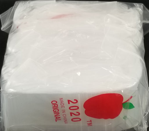 10000 Pack Apple Brand BLUE 2mil ZIPLOCK BAGS 10,000 baggies resealabl –  CrazyCoolBuys