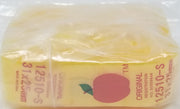 12510-S Original Mini Ziplock 2.5mil Plastic Bags 1.25" x 1" Reclosable Baggies (Yellow) - The Baggie Store