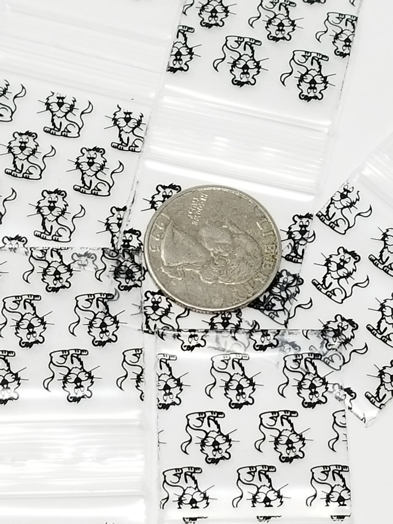 125125 Original Apple Bags 1.25" x 1.25"- BLACK LION - TBS Supply Co