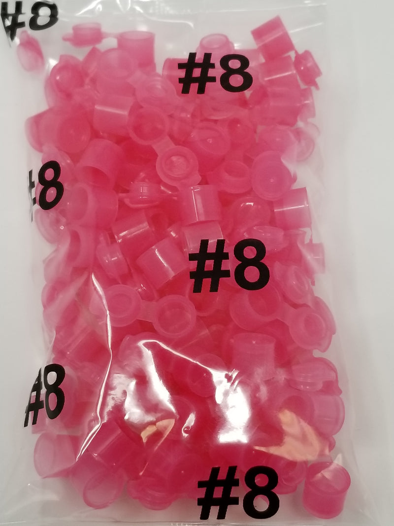 #8 Mini Pop Top Trash Can (.8cm x 1cm, .4 Gram), 100pcs - The Baggie Store