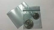 2020 Original Mini Ziplock 2.5mil Plastic Bags 2" x 2" Reclosable Baggies (Silver) - The Baggie Store