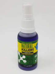 Natural Killers Natural Killer Odor Eliminator Spray, incense/air freshener with floral scent in a spray bottle.