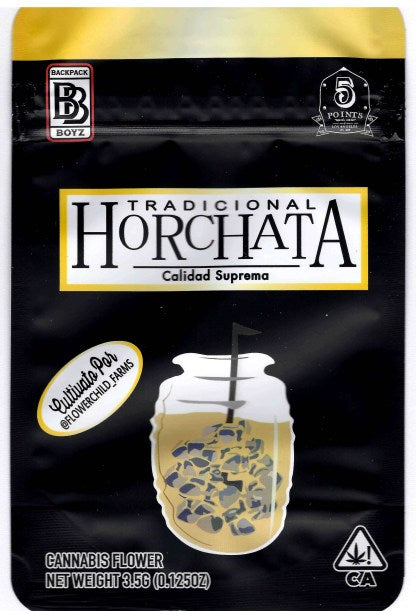 Horchata matte Mylar bags, smell-proof storage pouches, 50-pack from The Baggie Store, durable and discreet for cannabis or herb storage.