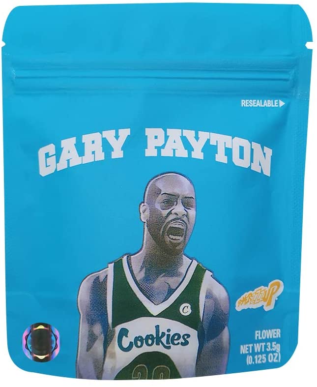 Set of 50 matte mylar smell-proof bags by The Baggie Store, featuring secure, durable packaging for storage.