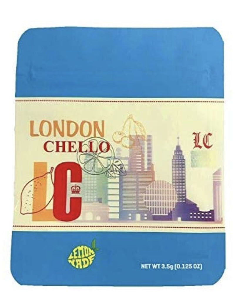 Set of 50 London Chello Matte Mylar Bags from The Baggie Store, smell proof storage pouches with matte finish.
