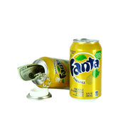 Assorted flavor soda can diversion safes by Safe Cans, designed to hide valuables inside a realistic soda can replica.