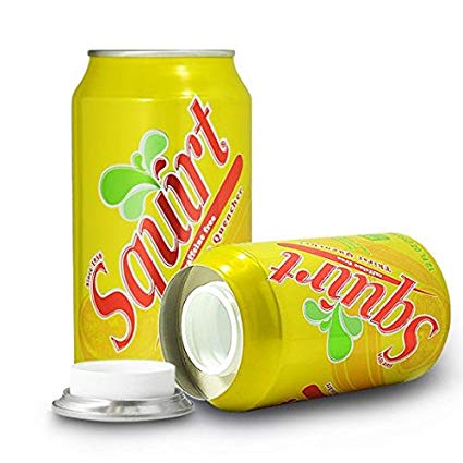 Assorted flavor soda can diversion safe by Safe Cans, with hidden compartment inside a real soda can for secure storage.