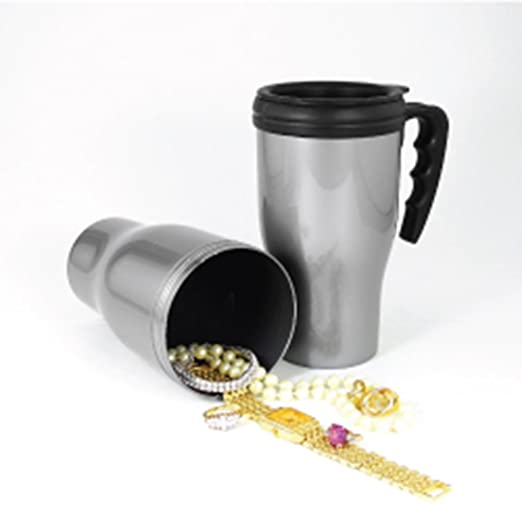 Safe Cans diversion safe coffee mug with hidden compartment, designed to look like a regular coffee mug for discreet storage.