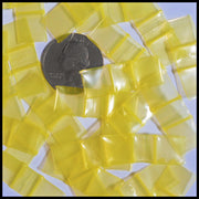 Yellow resealable Original Apple Bags 1/2" x 1/2" for storing small items or snacks, featuring a convenient resealable closure.