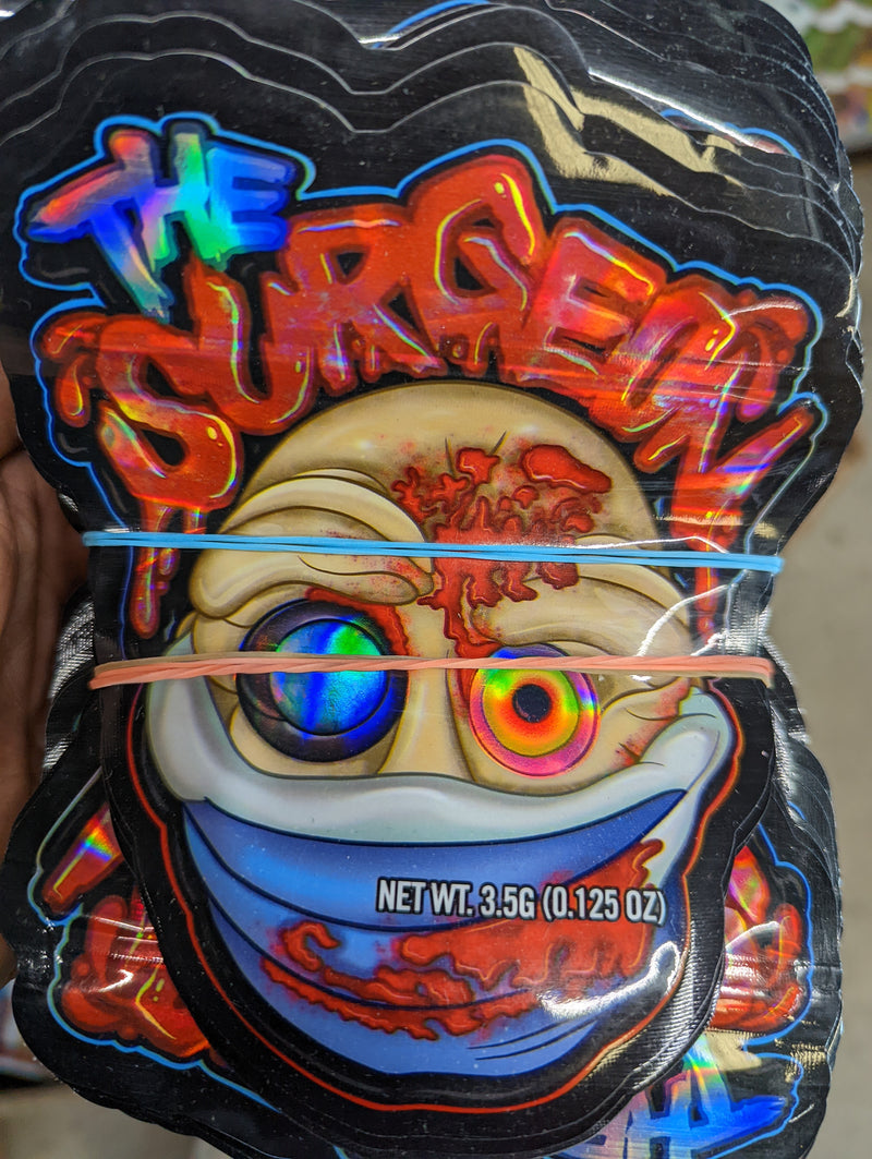 Smell-proof Mylar bags from The Baggie Store, 50-pack, with resealable closures for secure storage and freshness.