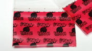 Resealable Original Apple Bags with 1.5 x 1-inch size, featuring the STAY HIGH branding, ideal for secure storage.