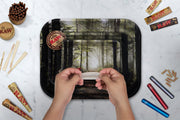 RAW Smokey Forest Rolling Tray - TBS Supply Co