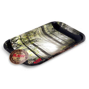 RAW Smokey Forest Rolling Tray - TBS Supply Co