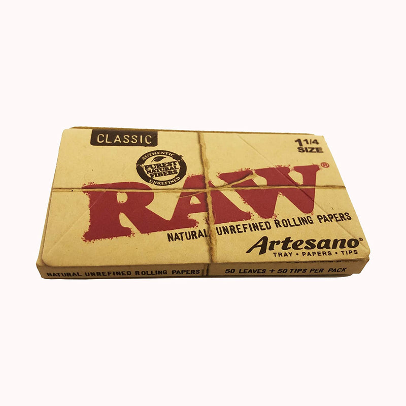 RAW Classic Artesano 1 1/4-Fold Out Tray + Tips - TBS Supply Co