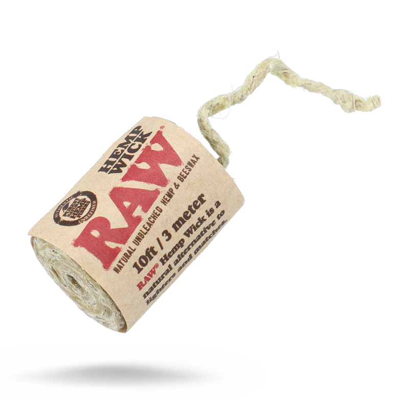 RAW Hemp Wick 10ft - TBS Supply Co