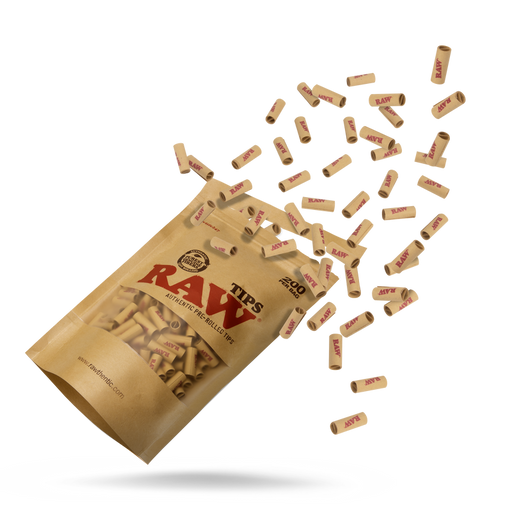 RAW Pre-Rolled Tips Bag of 200 - TBS Supply Co