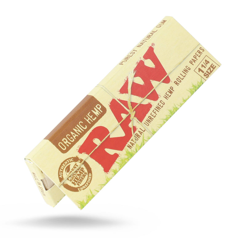 RAW Organic Hemp 1 1/4 Papers - TBS Supply Co