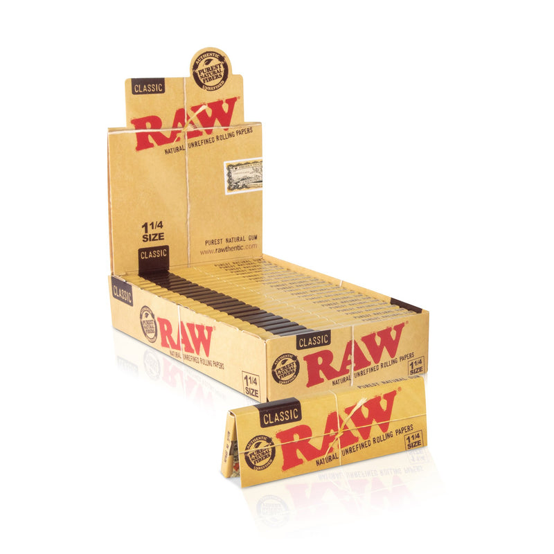 RAW Classic 1 1/4 Papers - TBS Supply Co