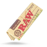 RAW ORGANIC CONNOISSEUR 1 1/4 ROLLING PAPERS - TBS Supply Co