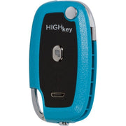 The Kind Pen HIGHkey vaporizer black portable device with sleek design and digital display for dry herbs and concentrates.