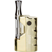 The Kind Pen Mist vaporizer with sleek black design, compact size, and mouthpiece for easy vaping.