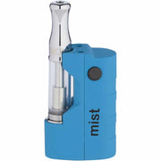 The Kind Pen Mist vaporizer in sleek black design with a compact handheld shape and mouthpiece for vaping sessions.
