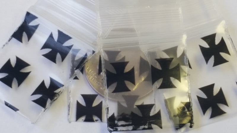 3434 Original Mini Ziplock 2.5mil Plastic Bags 3/4" x 3/4" Reclosable Baggies (Chopper) - The Baggie Store