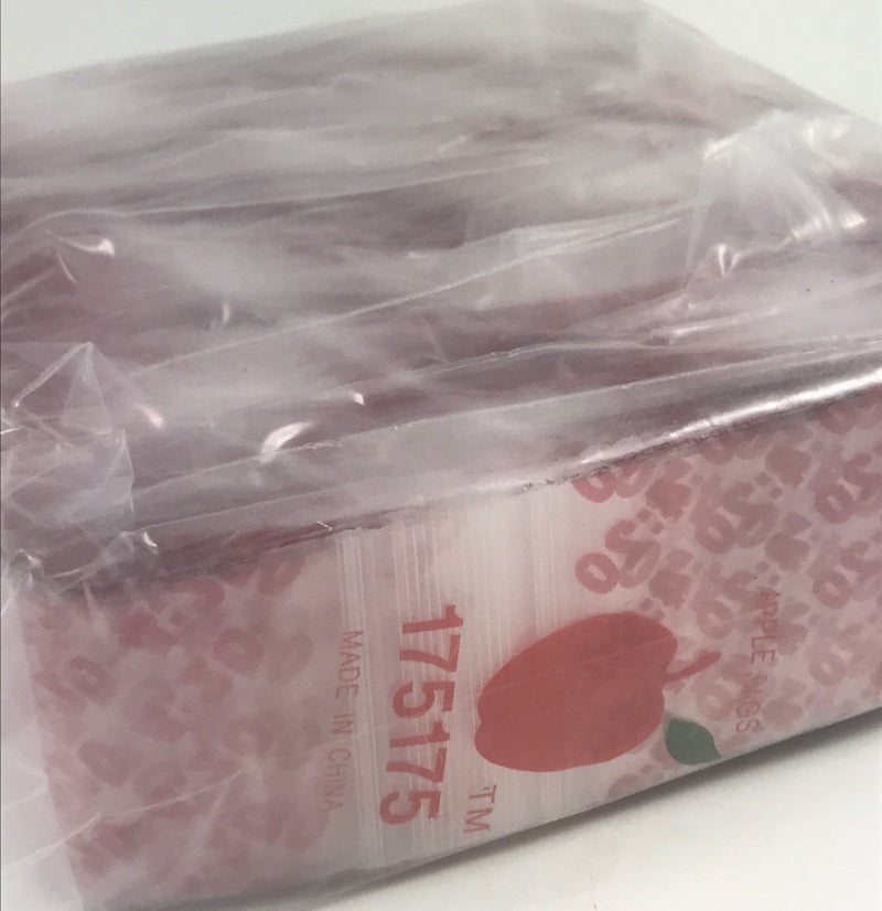 175175 Original Mini Ziplock 2.5mil Plastic Bags 1.75" x 1.75" Reclosable Baggies (4:20) - The Baggie Store