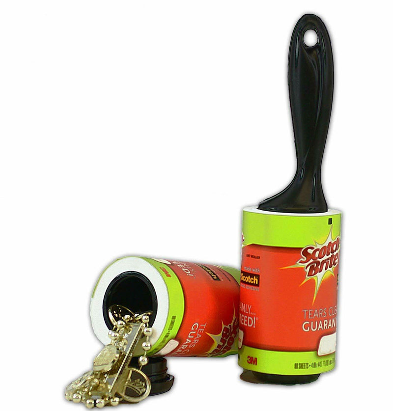 Safe Cans Scotch lint roller disguised as a diversion safe, compact and discreet storage container for valuables.